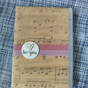 יומן "תהיו עצמיכם" עם תווים