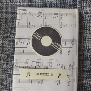 יומן "You Rocked it" עם תווים
